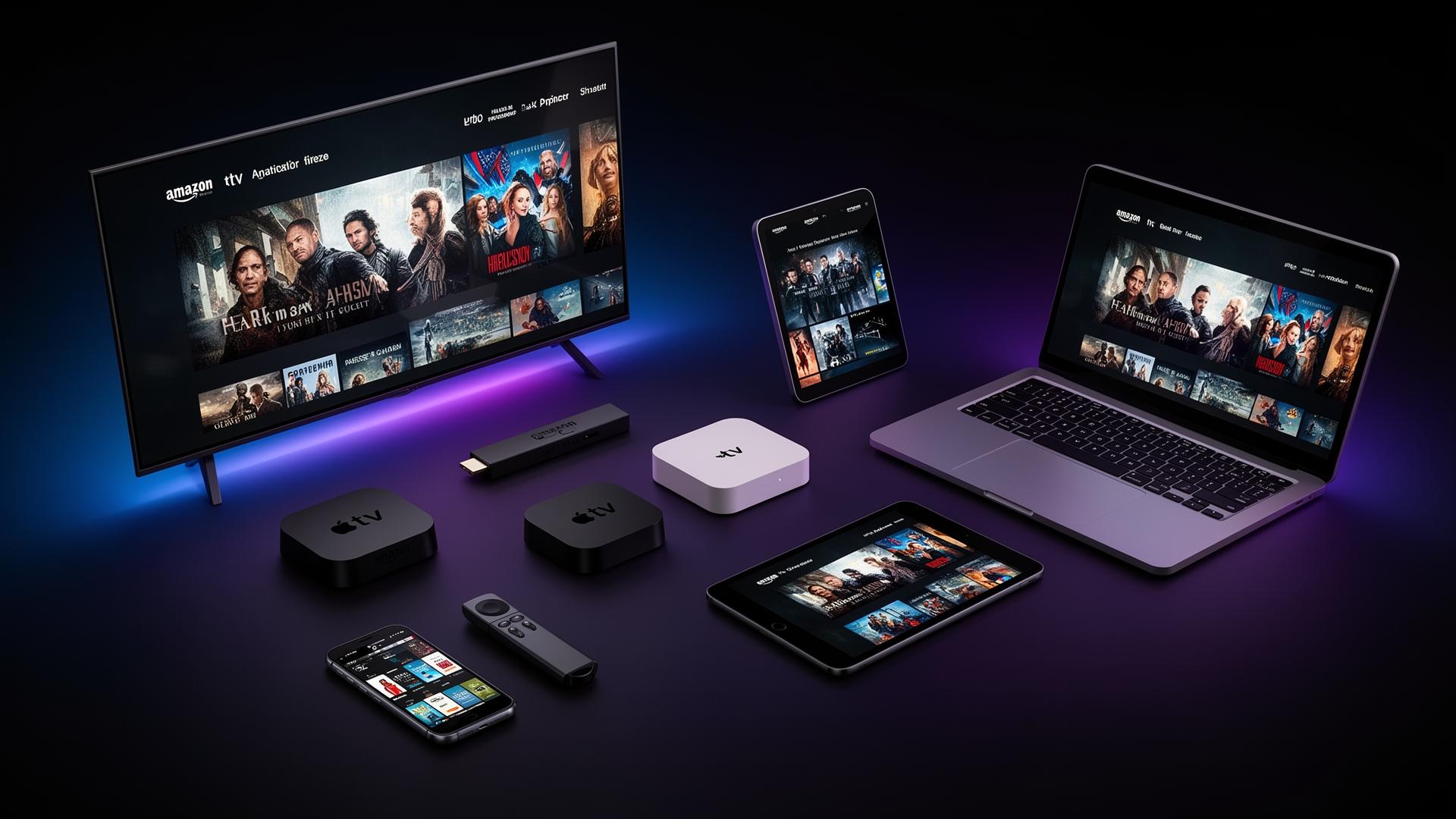 Smart TV, Firestick, Apple TV, Android, iPhone, iPad und Laptop — alle Geräte mit FluxTV kompatibel